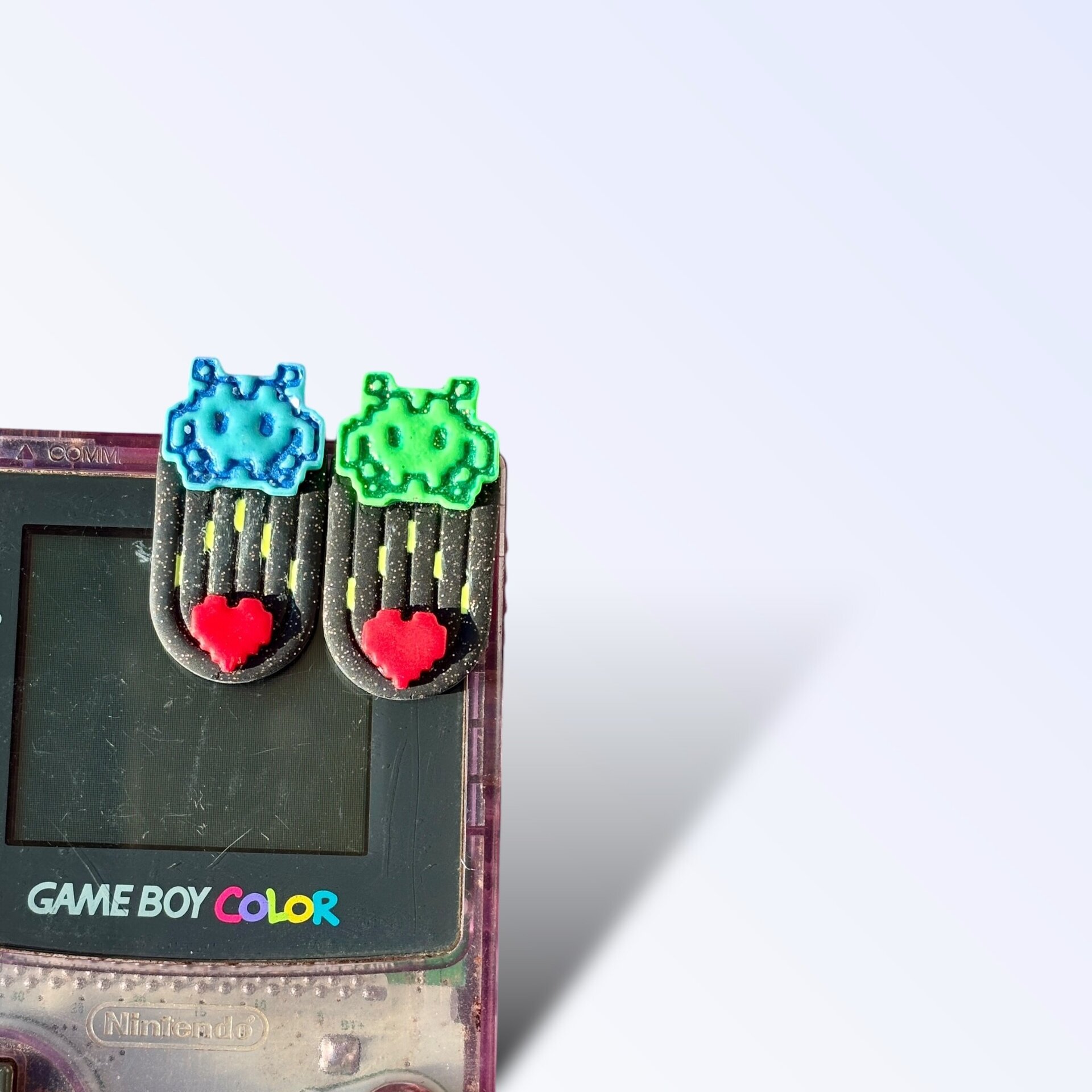 Pendientes Love Androide - 2