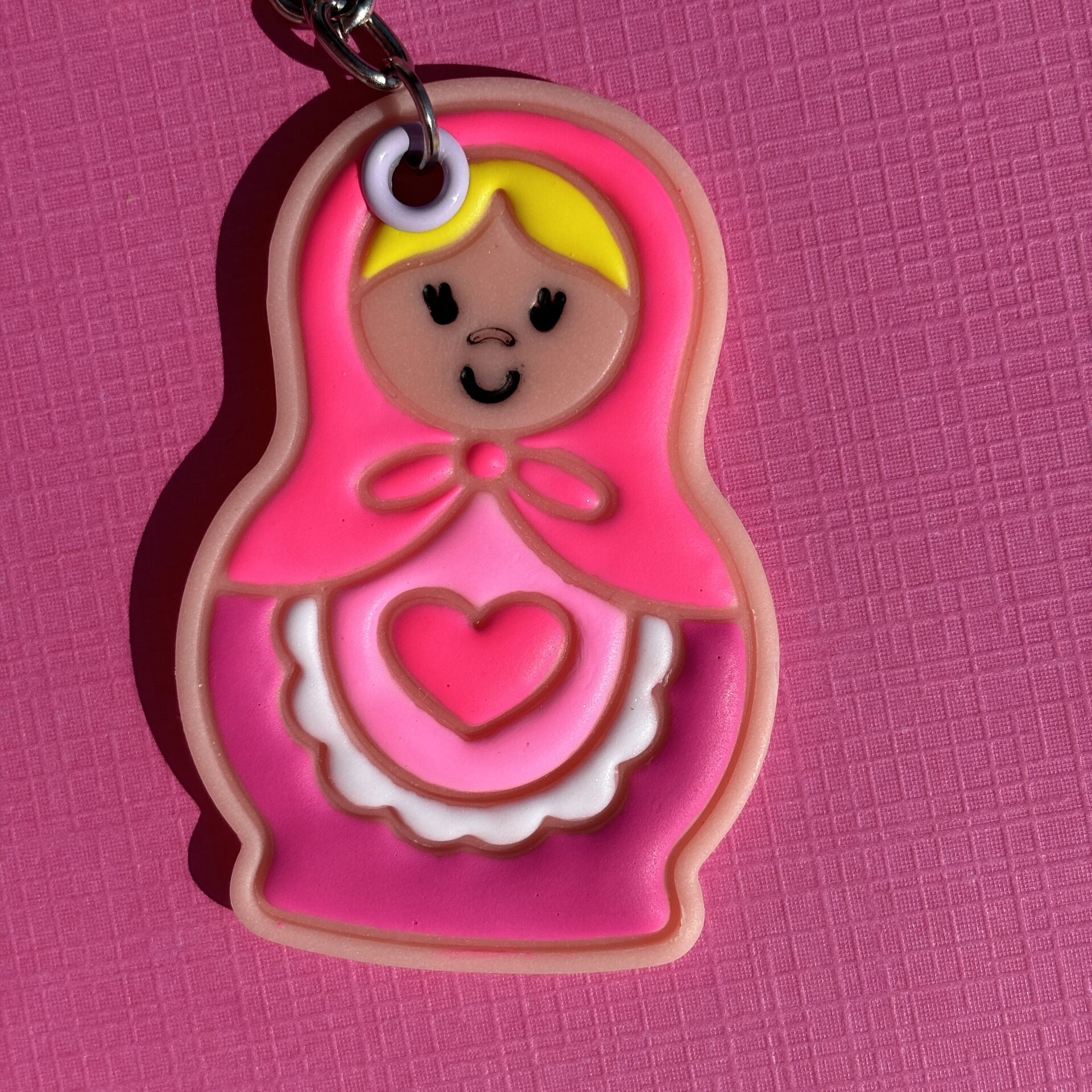 Llavero Matrioska Pink - 3