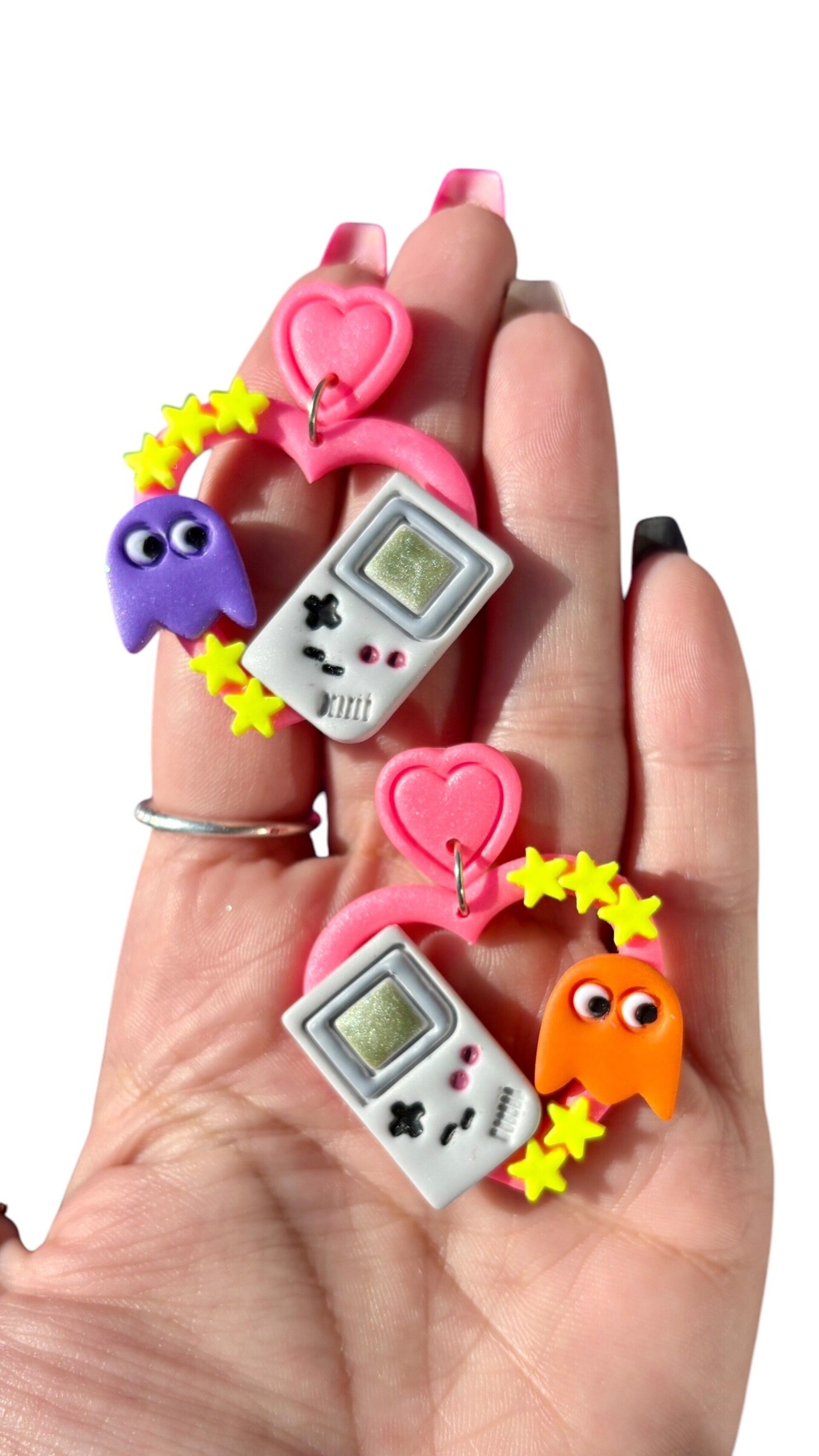Pendientes Love Arcade - 3