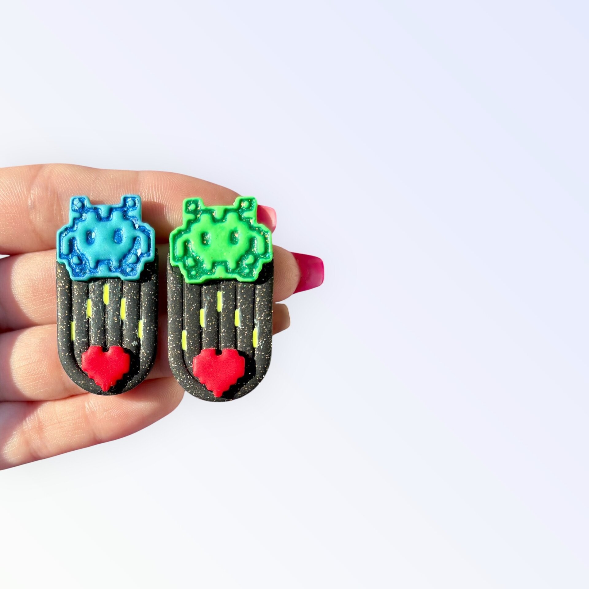 Pendientes Love Androide - 5