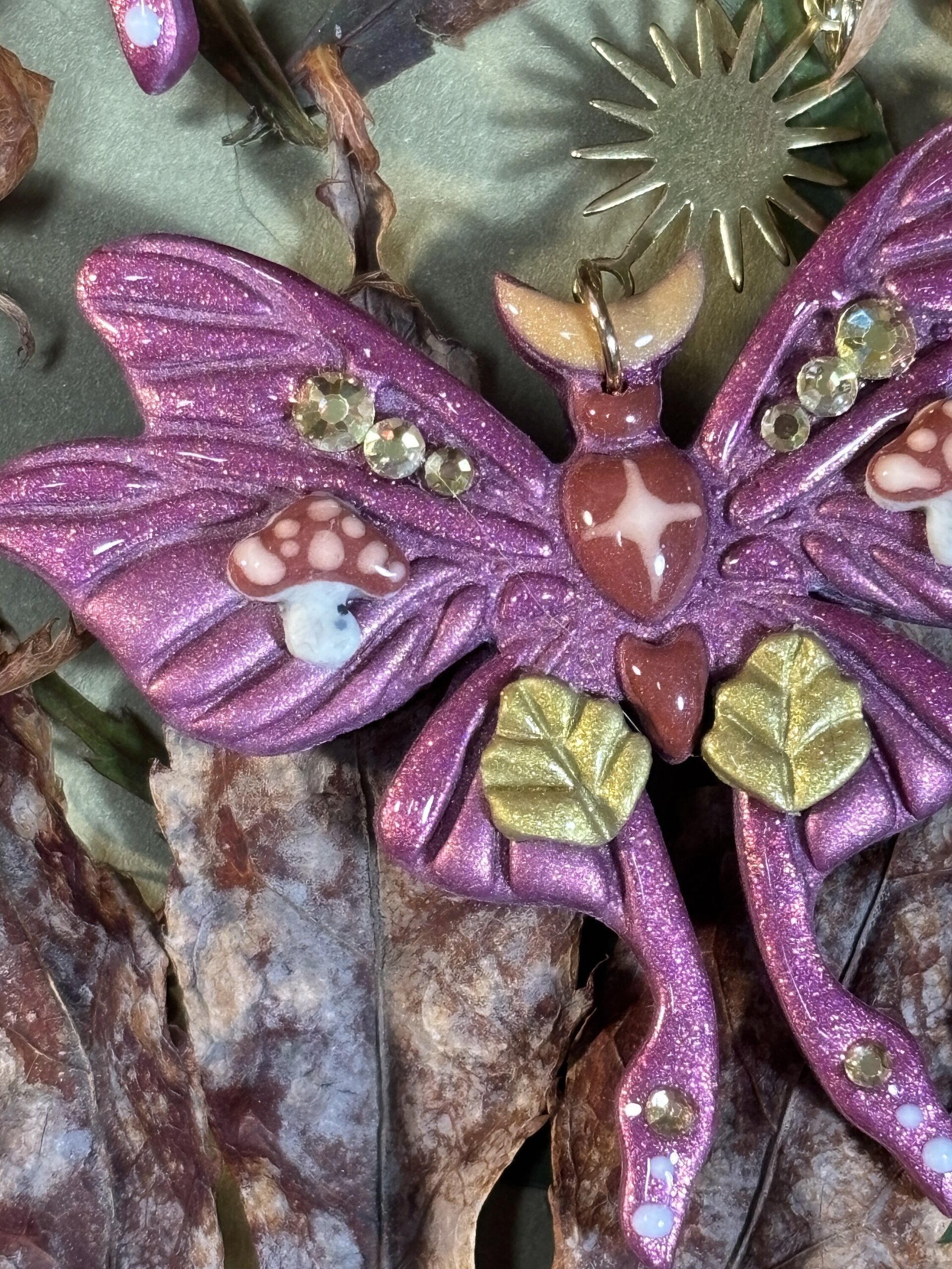 🦋 Volando en otoño (pendientes) - 6